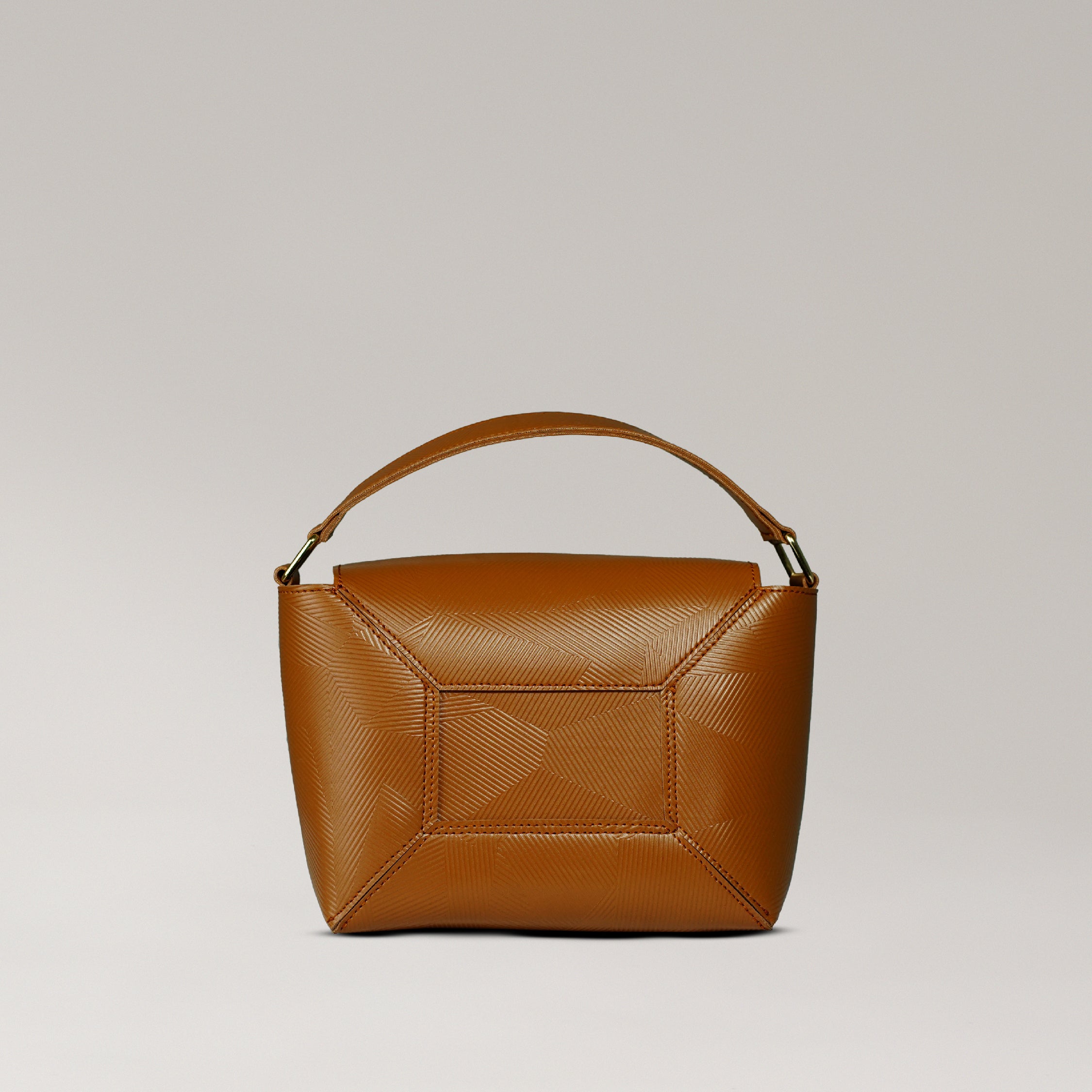 Box Bag - Tan Brown